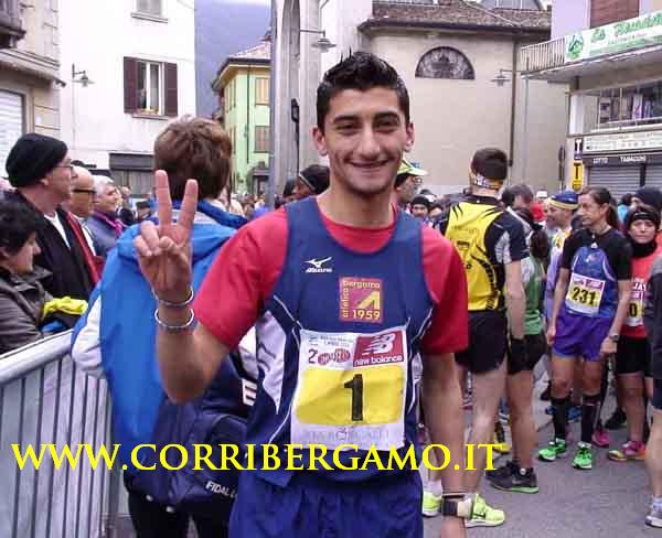 Raphael Tahary dell'Atletica Bergamo 59 Creberg