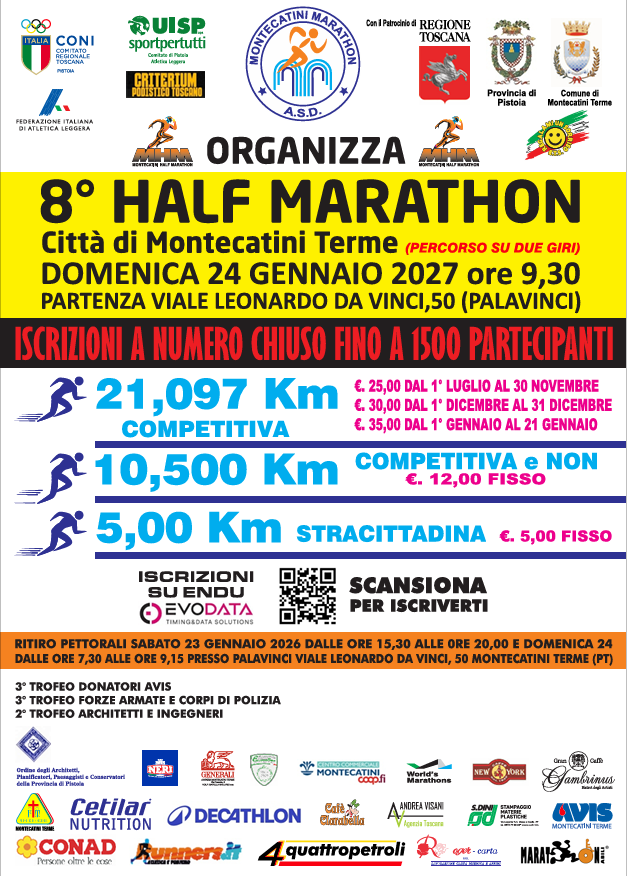 montecatini half marathon